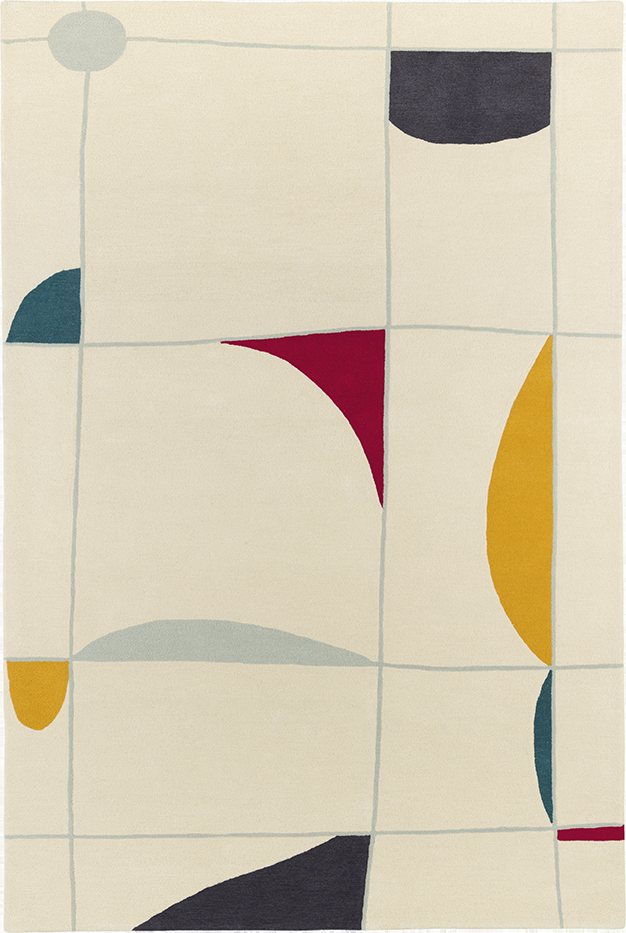 toulemonde bochart Stabile Multi Tapis multicolore en laine