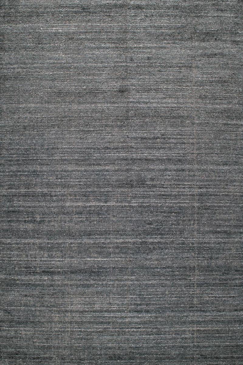 toulemonde bochart Stone Gris Tapis gris en laine et bambou