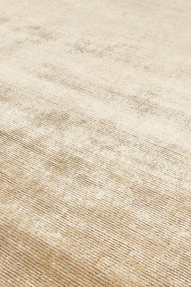 Toulemonde Bochart Stone Mastic Tapis Beige En Laine Et Bambou