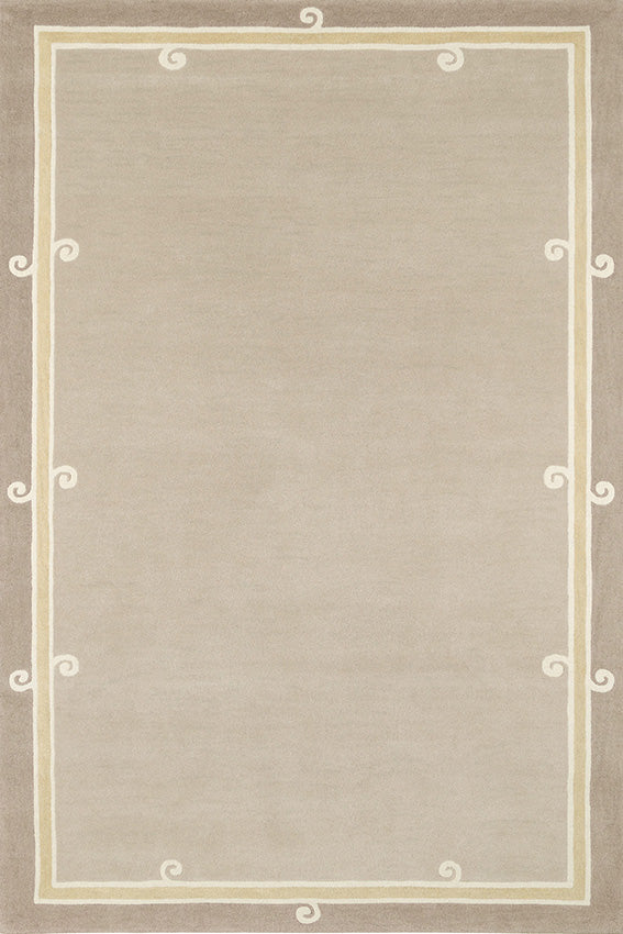 toulemonde bochart Syracuse Naturel Tapis beige en laine