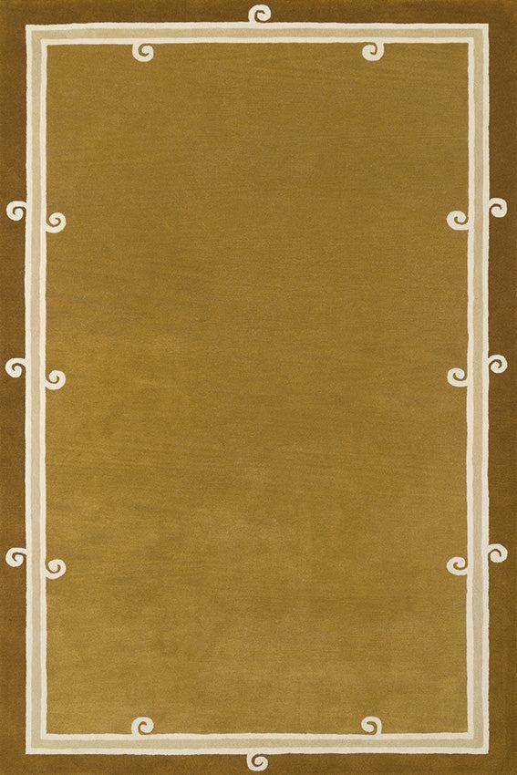 toulemonde bochart Syracuse Tabac Tapis brun en laine