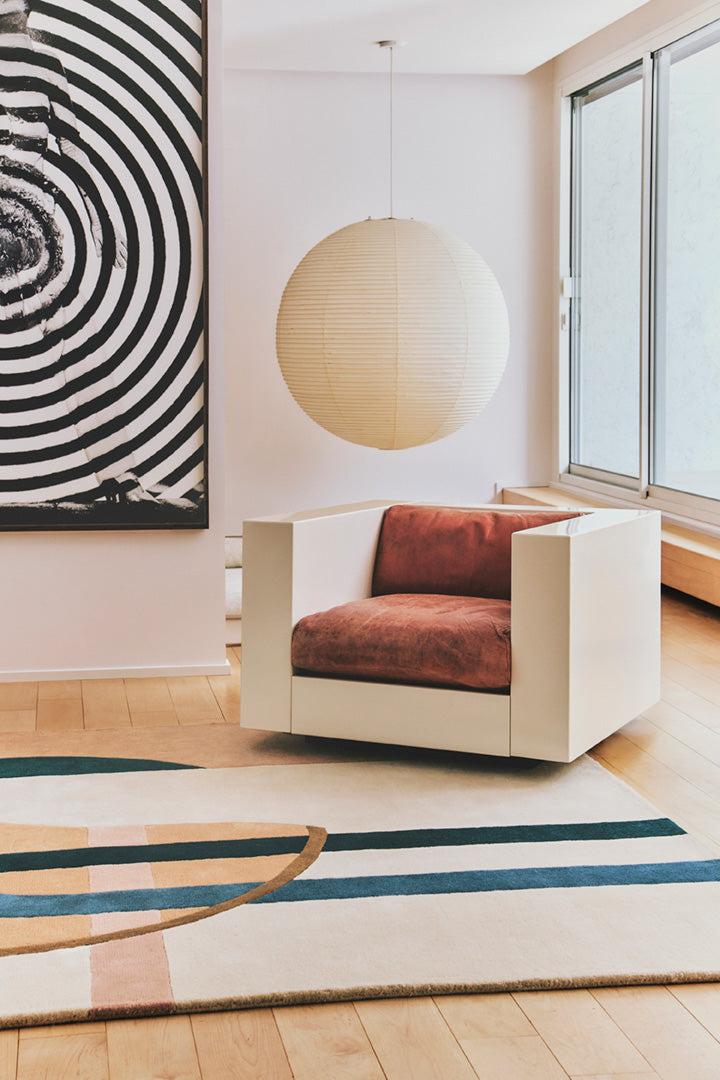 Toulemonde Bochart Tacubaya Crème Tapis Beige En Laine