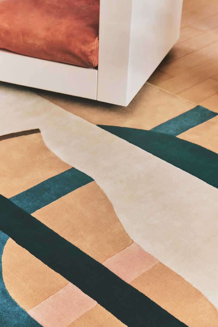Toulemonde Bochart Tacubaya Crème Tapis Beige En Laine