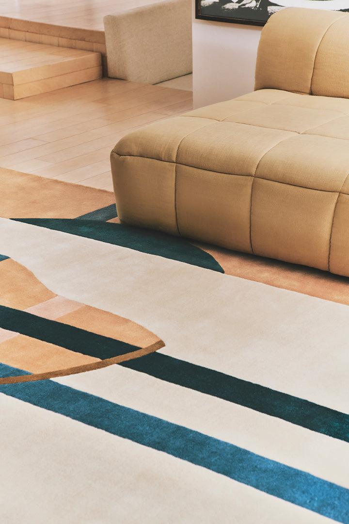 Toulemonde Bochart Tacubaya Crème Tapis Beige En Laine