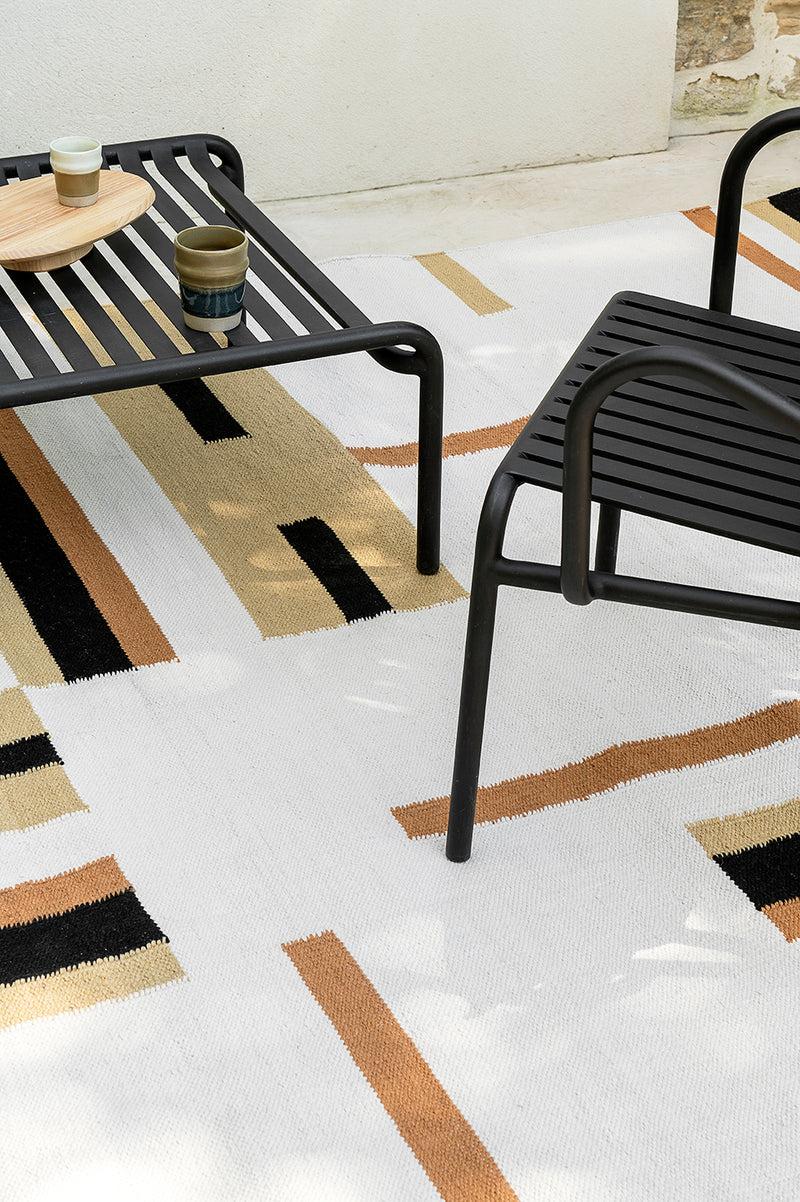 Toulemonde Bochart Tandeta Naturel Tapis Beige En PET Recyclé