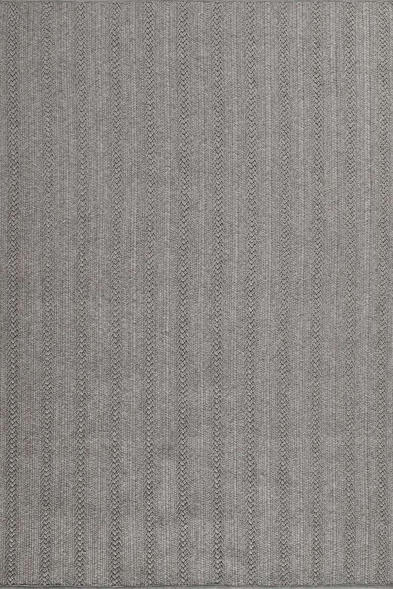 toulemonde bochart Torsade Gris Tapis gris en polypropylène