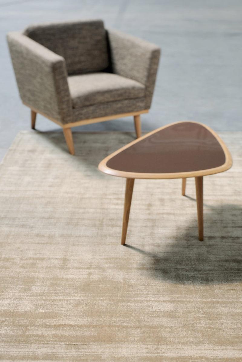 Toulemonde Bochart Echo Perle Tapis Gris En Tencel