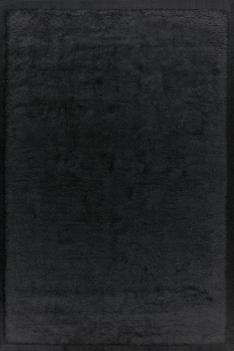 toulemonde bochart Fez Noir Tapis noir 100% laine