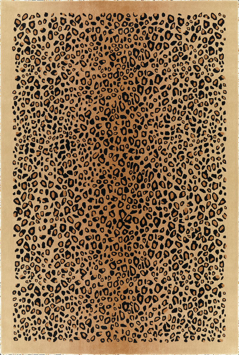 toulemonde bochart Leo Beige Tapis brun en laine