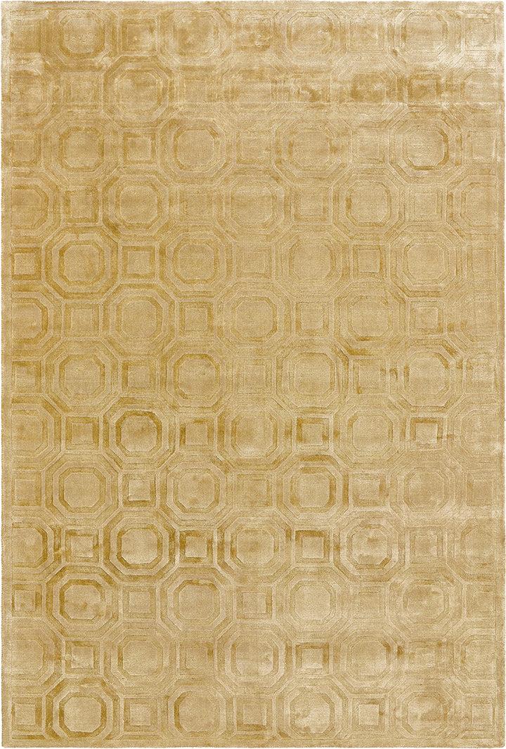 toulemonde bochart Shaw Gold Tapis beige en tencel