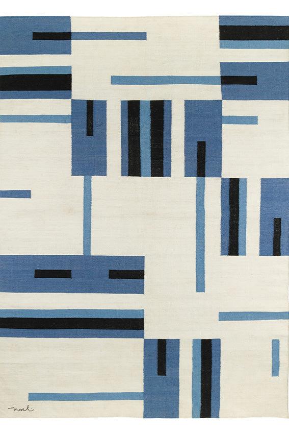 toulemonde bochart Tandeta Bleu Tapis bleu en PET