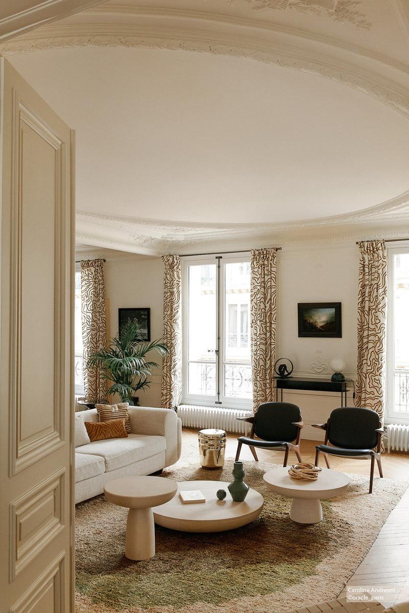 Toulemonde Bochart Théo Anis Tapis Vert En Jute