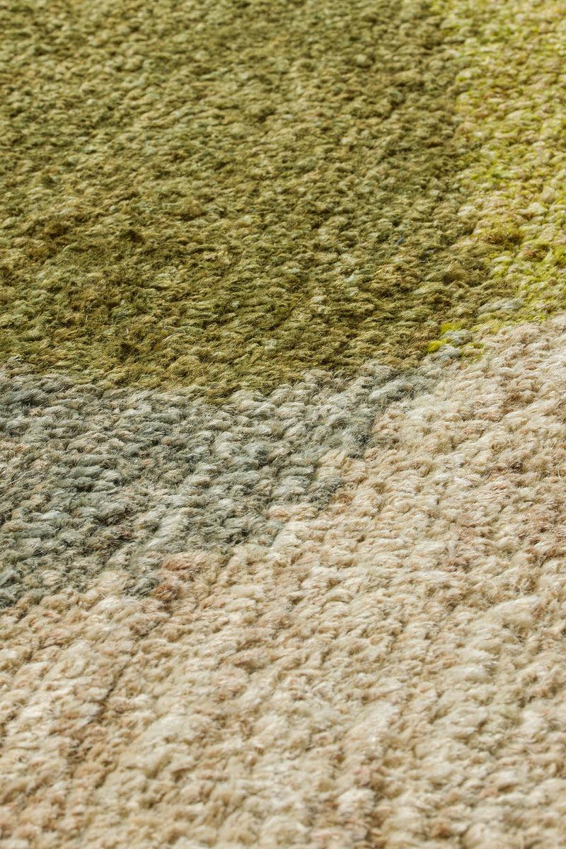 Toulemonde Bochart Théo Anis Tapis Vert En Jute