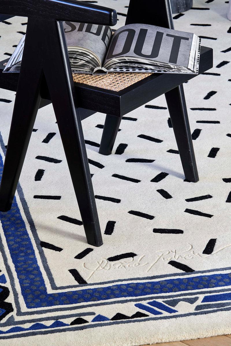 Toulemonde Bochart Trasimene Blanc Tapis Blanc En Laine