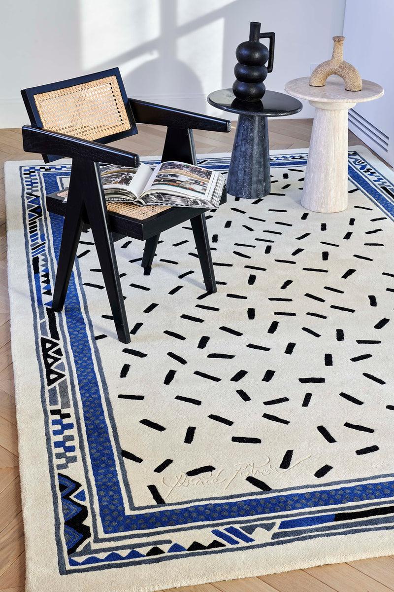 Toulemonde Bochart Trasimene Blanc Tapis Blanc En Laine