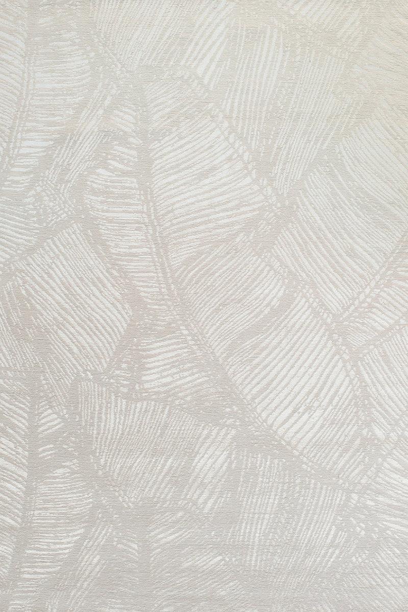 toulemonde bochart Tropical Ivoire Tapis ivoire en laine et coton