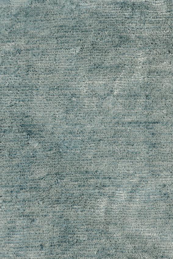 toulemonde bochart Velvet Aqua Tapis vert en fibre de bambou