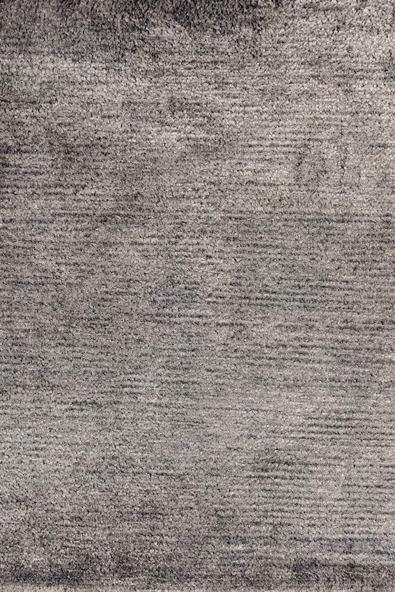 Toulemonde Bochart Velvet Taupe Tapis Taupe En Fibre De Bambou