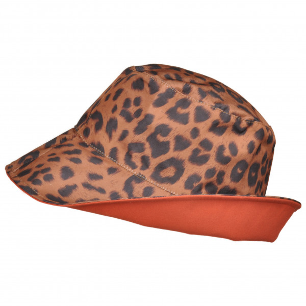 Toutacoo Capeline Léopard Marron Foncé/rouille Reversible