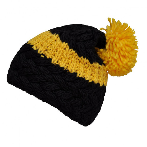 toutacoo Bonnet bicolore jaune