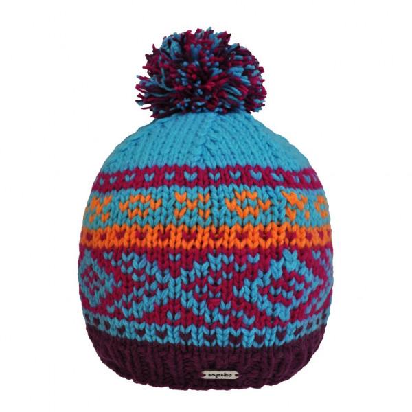 toutacoo Bonnet Givré Fushia Blue