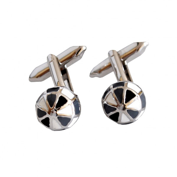 toutacoo Boutons de manchette boules multicolores