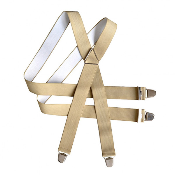 toutacoo Bretelles unies beige