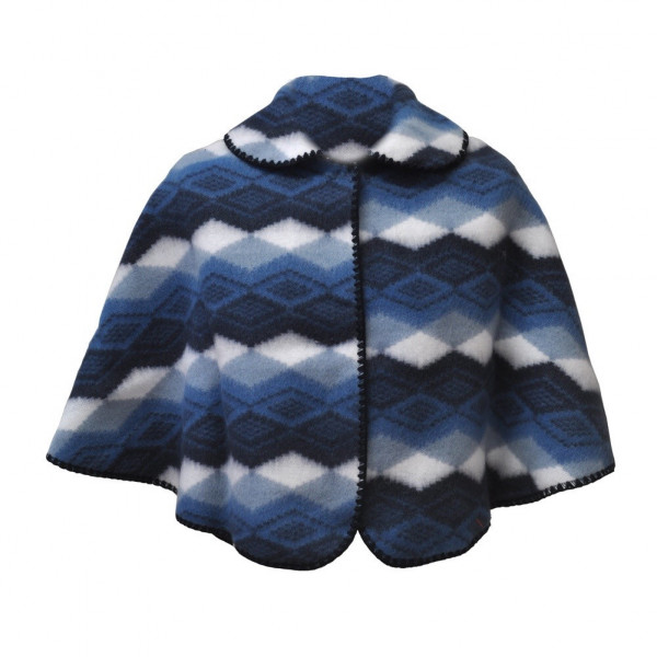 toutacoo Cape courte femme fantaisie bleue