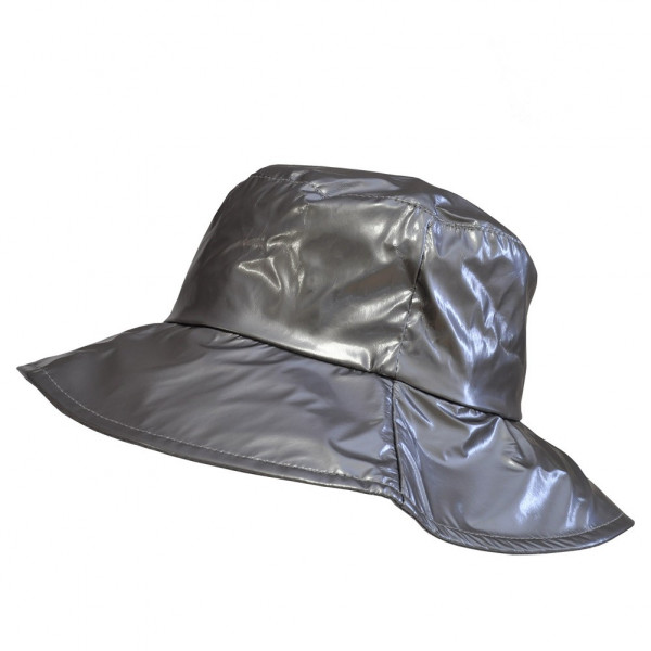 toutacoo Chapeau de pluie Capeline Gris