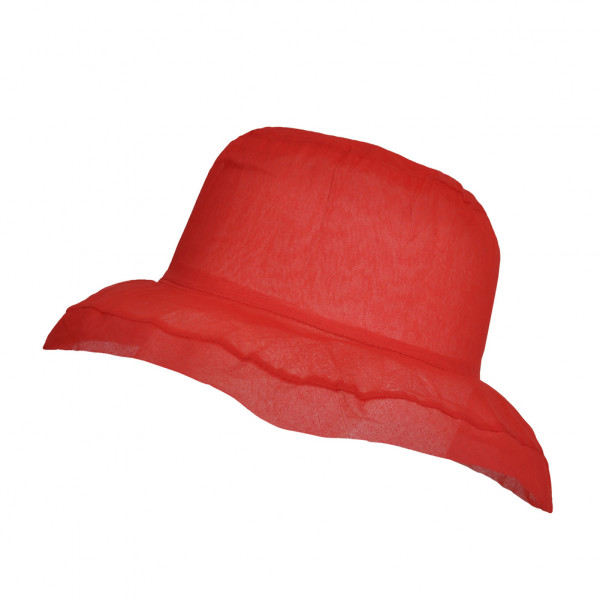 toutacoo Chapeau Organza Rouge