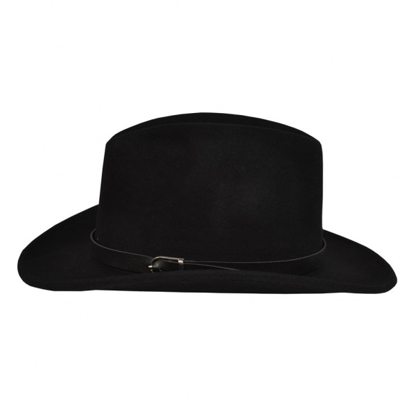 Toutacoo Chapeau Panama Noir 100% Laine