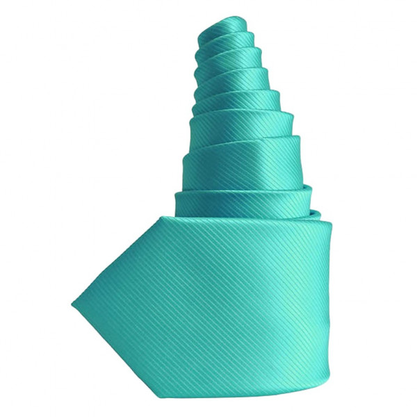 toutacoo Cravate bleu turquoise