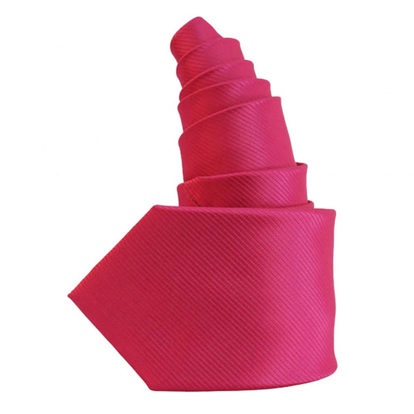 toutacoo Cravate rose fushia