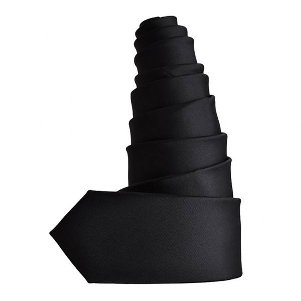 toutacoo Cravate SLIM noire