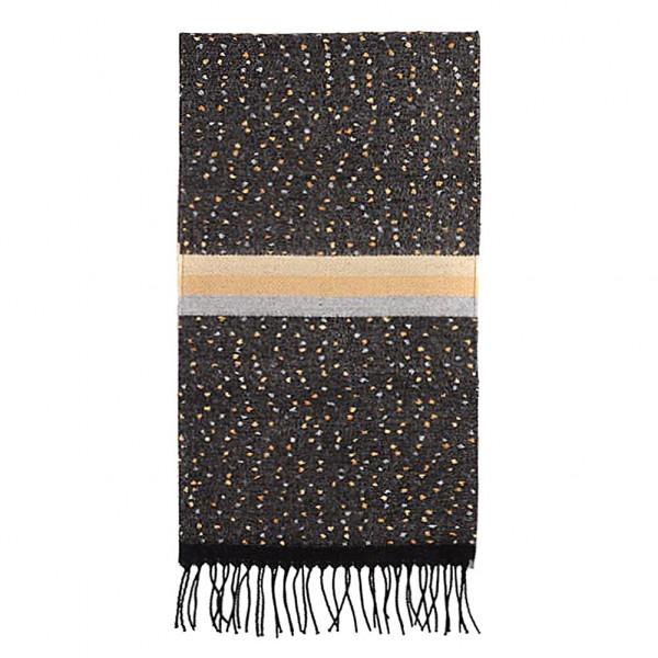 toutacoo Echarpe à pois grise