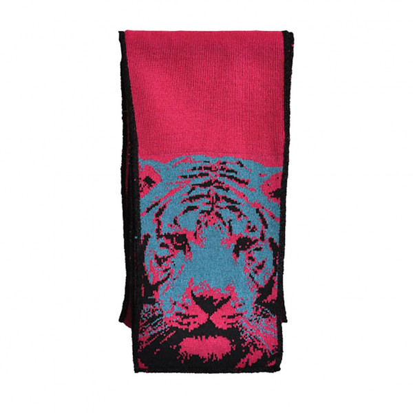 toutacoo Echarpe Arthur bleu/fushia