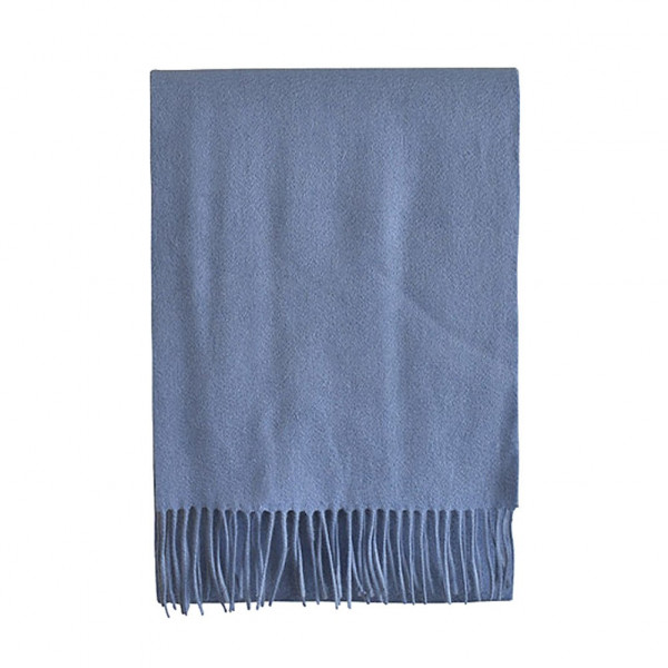 toutacoo Écharpe cachemire CARVEN bleu ciel