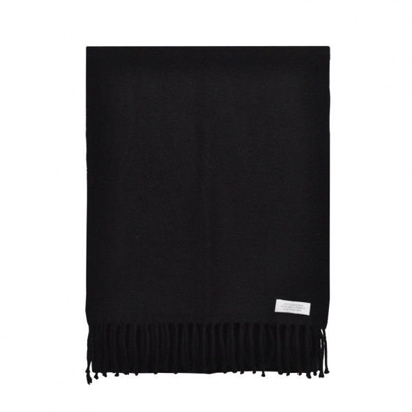 toutacoo Écharpe cachemire noire