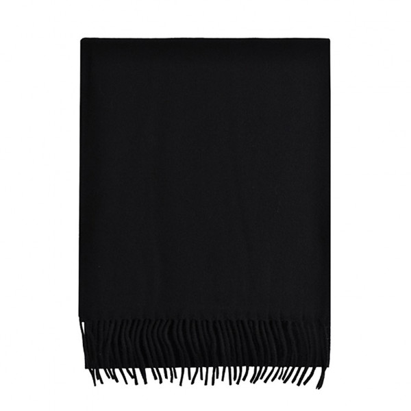 toutacoo Echarpe noire Lambswool