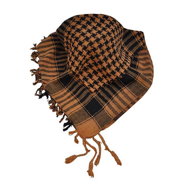 toutacoo Keffieh noir / orange