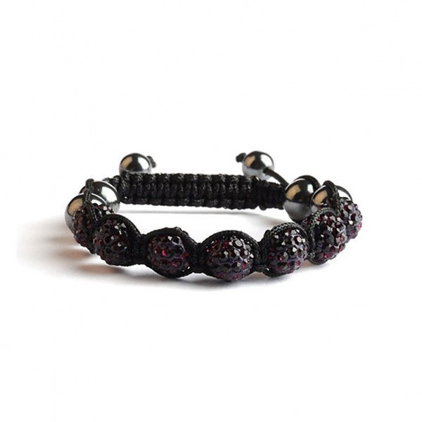 toutacoo Shamballa 7 Perles - Améthyste