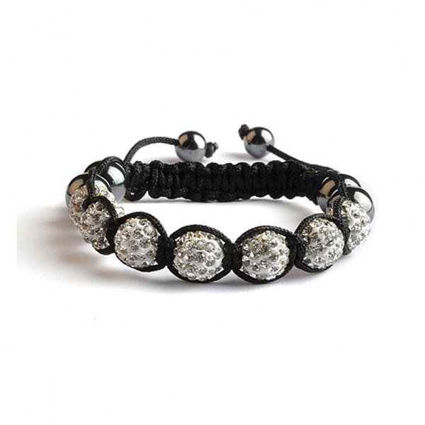toutacoo Shamballa 7 Perles - Crystal