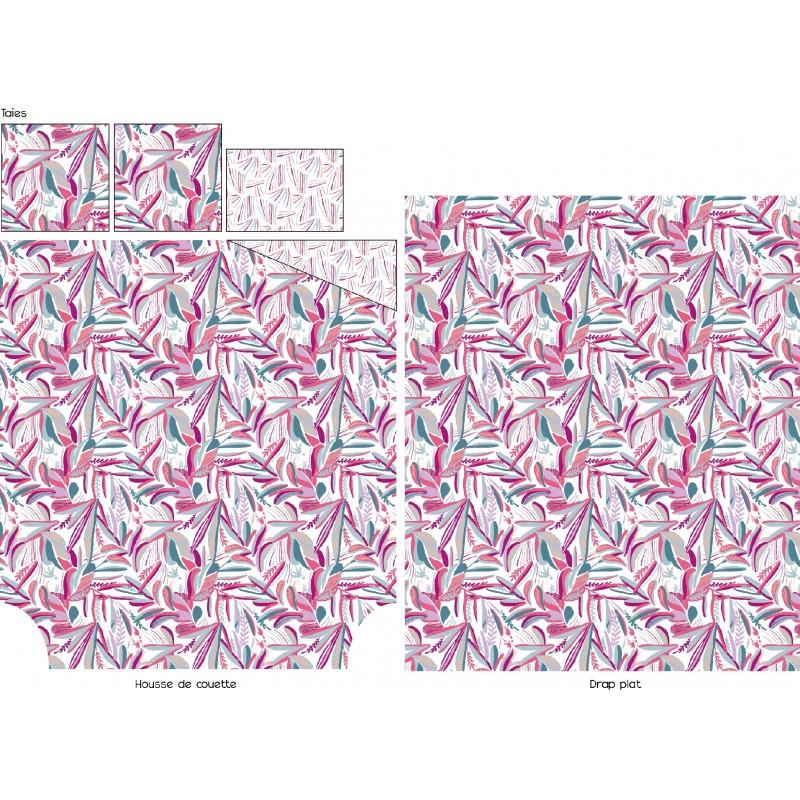 Tradilinge Drap 100% Coton Tradilinge PERROQUET SALSA