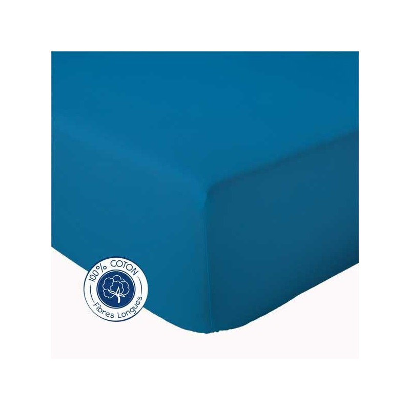 tradilinge Drap housse 100% coton Tradilinge NAUTIQUE