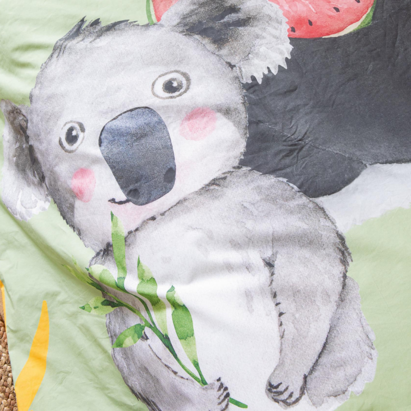 Tradilinge Drap Housse Percale Tradilinge Uni BEIGE (Panda)