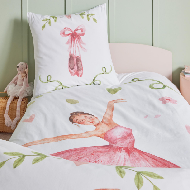 Tradilinge Drap Housse Percale Tradilinge Uni BLANC (Giselle)