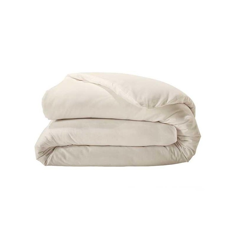 tradilinge Housse de couette 100% coton Tradilinge ECRU LAVE