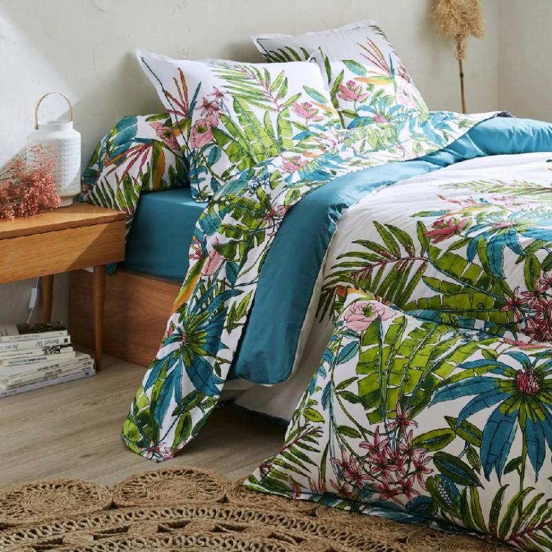 tradilinge Housse de couette 100% coton Tradilinge SUMATRA PAON