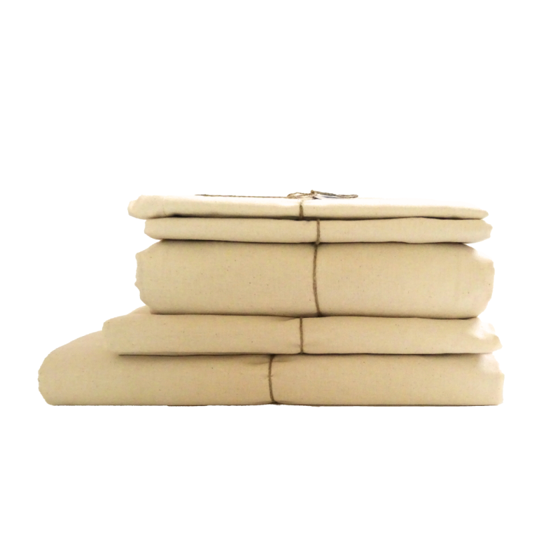 Tradilinge Housse De Couette En Coton Bio - Coloris DUNE - Gamme AUTHENTIQUE