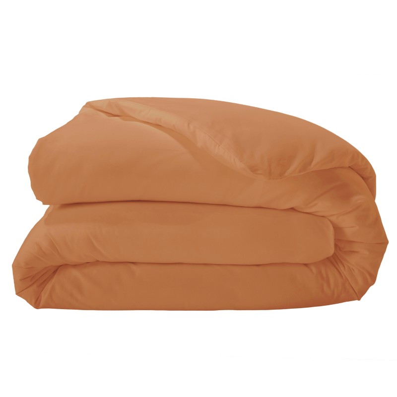 tradilinge Housse de couette percale Tradilinge COGNAC